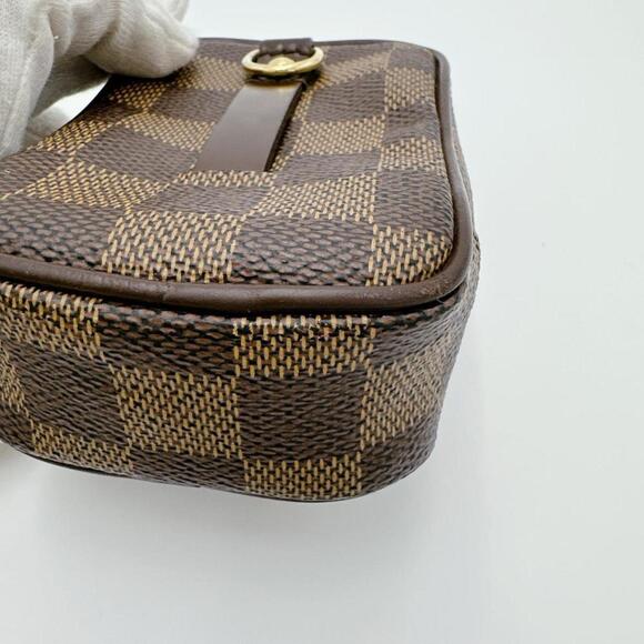 LOUIS VUITTON Brown Damier Canvas Pouch - Picture 9 of 16